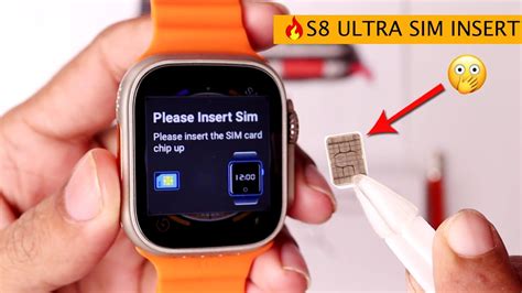 How to insert Sim and SD card in Smart Watch 